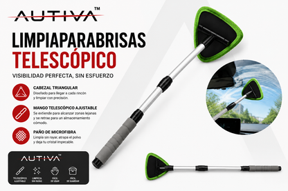 Limpiacristales Telescópico para Parabrisas de Coche