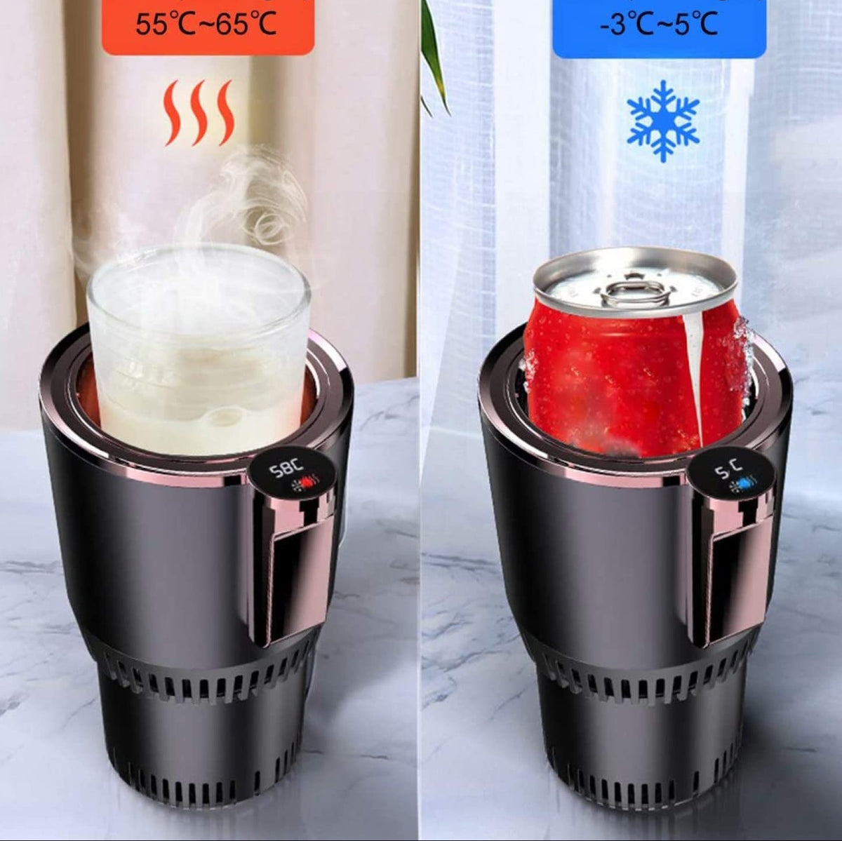 Refrigerador de bebidas para coche, congelador portátil.